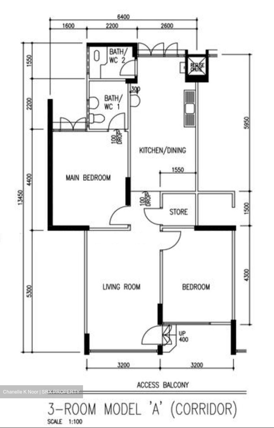 Blk 284 Tampines Street 22 (Tampines), HDB 3 Rooms #499122531